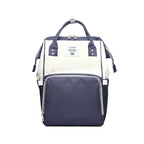 Large capacity Lequeen mummy diaper bag backpack by Nova Mart with multiple compartments, ideal for travel and parent needs.