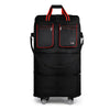 Foldable expandable Nova Mart rolling luggage bag in 30", 36", or 40" size with wheels and adjustable compartments.