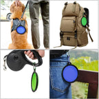 Folding Portable Silicone Dog Feeder – Travel - Image 1
