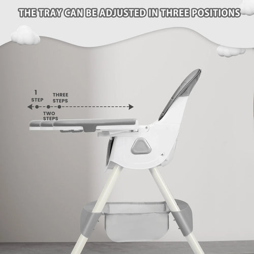 Foldable Baby High Chair Antislip Pad – 6 months