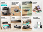 Nova Mart Lefant M3 Max robot vacuum and mop with 20000Pa suction, auto wash, and sleek design for efficient home cleaning.