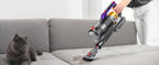 Nova Mart Kissof S17 Pro cordless vacuum cleaner with 550W power, 55Kpa suction, and 60-minute runtime.