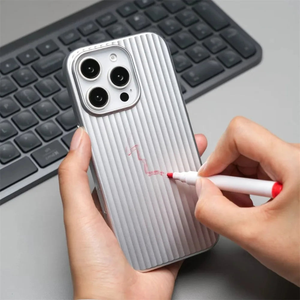Luxury Stripes Metallic Paint Armor – Shockproof - Image 21