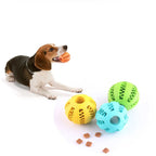 Pet toy Leaky food ball dog play exercise watermelon natural rubber leaky food cleaner teeth grinding elastic toy - Image 2