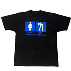 Men's oversized cotton Funny Meme T-Shirt by Nova Mart featuring "I Love My Girlfriend" design, casual and comfortable fit.