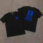 Men's Duke North Carolina basketball T-shirt by Nova Mart, short sleeve, casual men's fashion tee featuring team logo and design.
