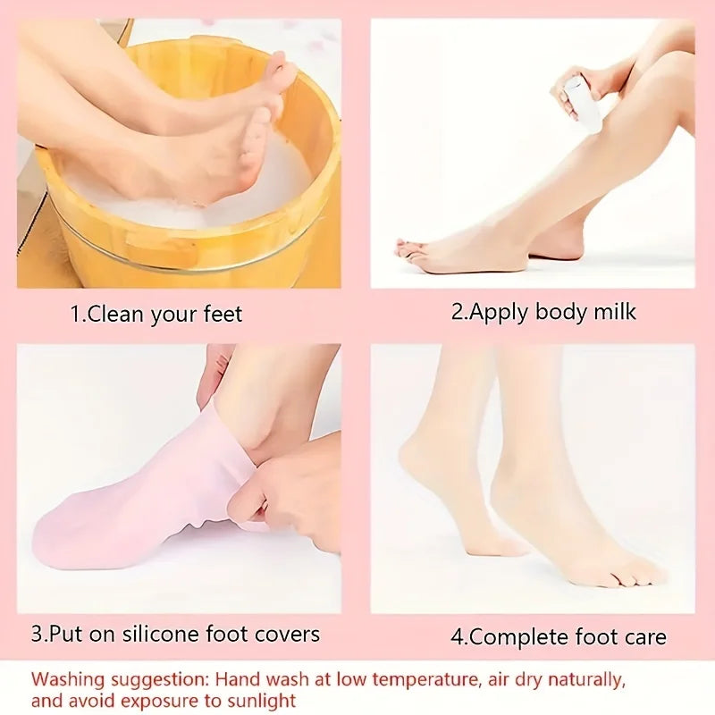Silicone Gel Socks – Silicone Gel 1 Pair - Image 5