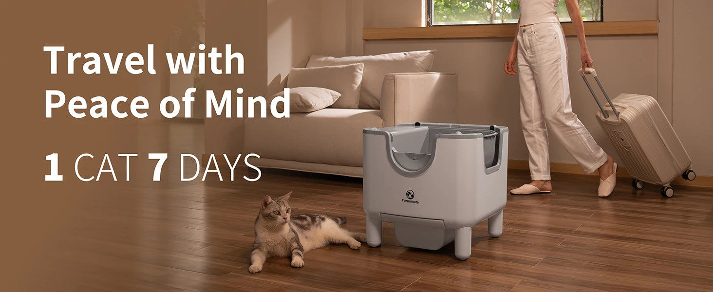 F6 Self-Cleaning Litter Box – Open-Top - Image 12