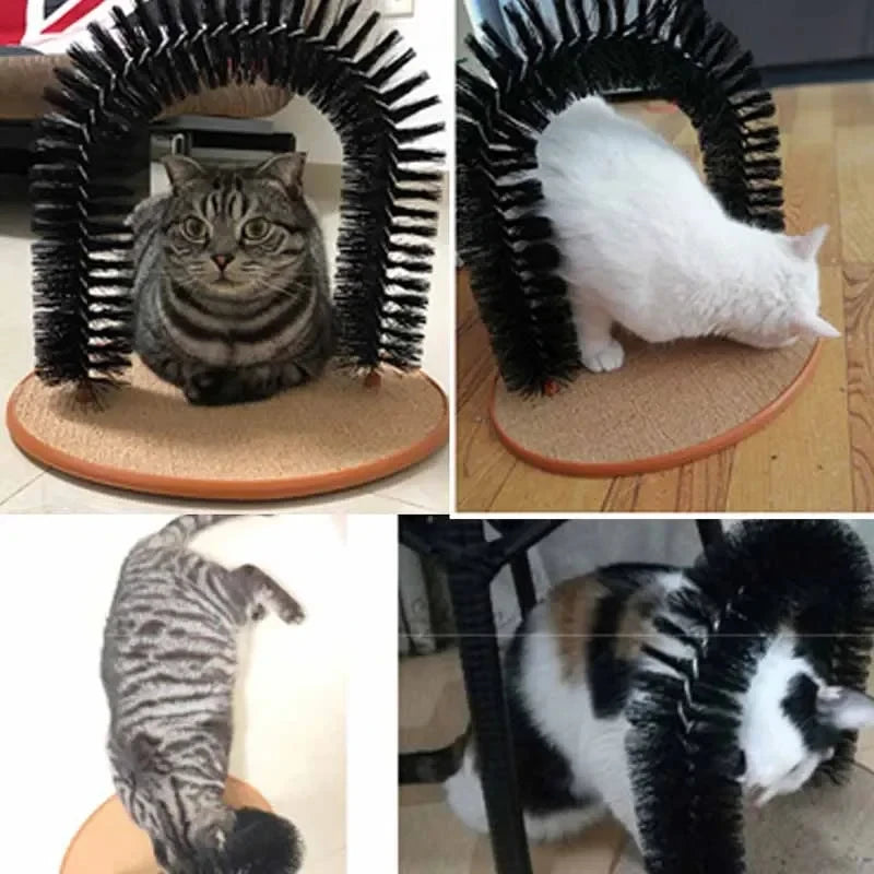 Cat Toy Arch Self Groome – Massage - Image 5