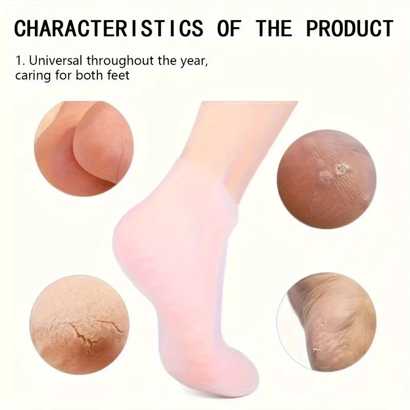 Silicone Gel Socks – Silicone Gel 1 Pair - Image 4