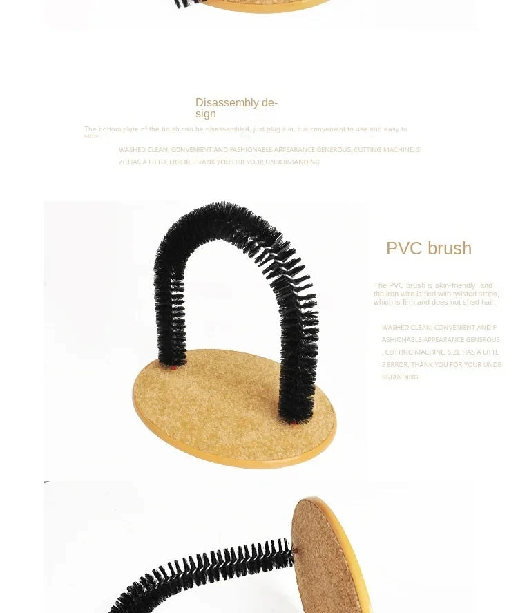 Cat Toy Arch Self Groome – Massage - Image 13