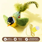 Interactive Chirping Bird Cat Toy – Feather - Image 9