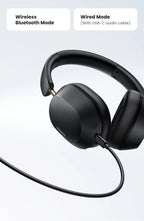 UGREEN Max5c ANC headphones with LDAC Hi-Res audio, over-ear design, and 75-hour battery life for immersive listening.
