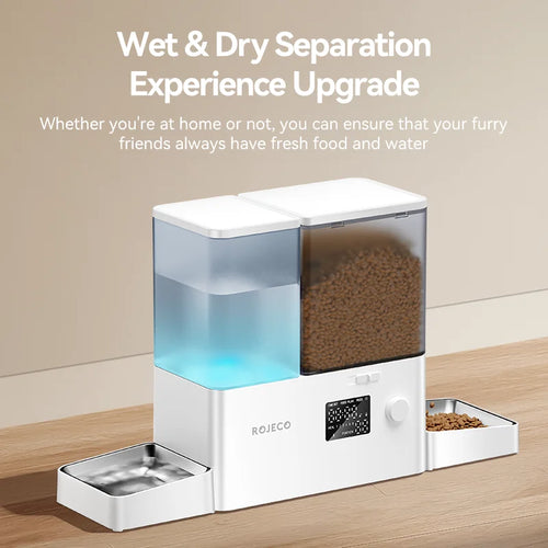 ROJECO 2In1 – Automatic Pet Feeder