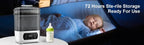 Nova Mart 4-in-1 baby bottle sterilizer and dryer with LED touch control and auto shut-off, suitable for all bottle types.