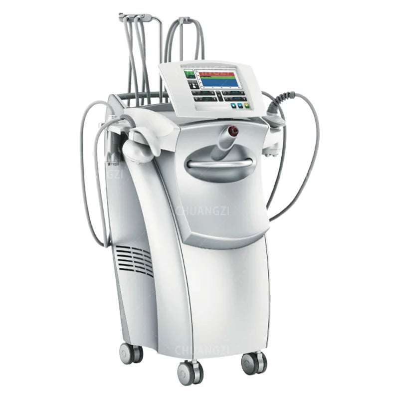 Nova Mart Venus Legacy Skin Tightening Machine for Salon, a professional beauty device with sleek design and control panel.