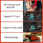 Nova Mart B39 ANC wireless headphones with stereo sound and 12-hour battery life, shown in black with earcup design.