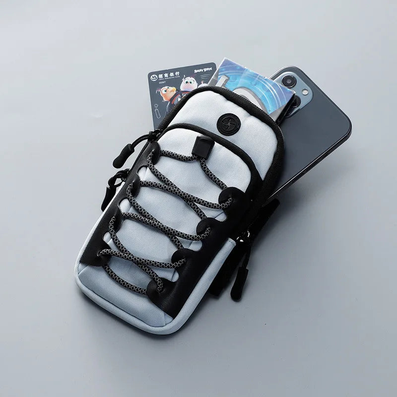 Nova Mart Sur-Ron Lightbee battery bag and backpack storage for motorcycle accessories, showing black and gray storage options.