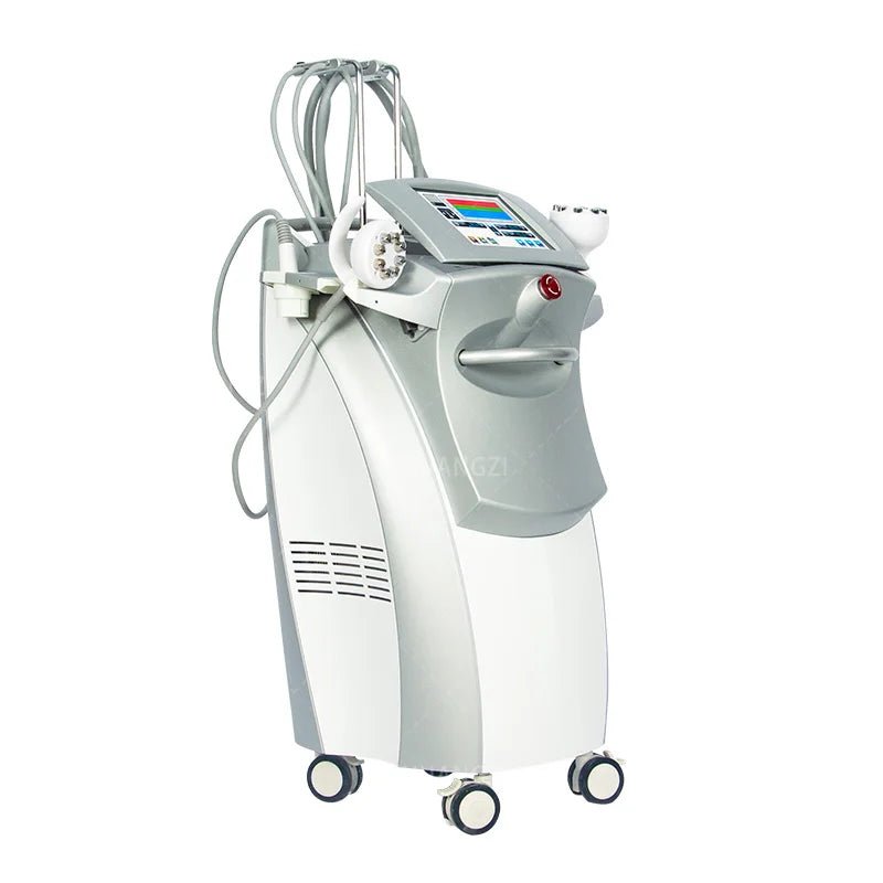 Beauty device by Nova Mart, Venus Legacy skin tightening machine for salon use, with sleek design and control panel visible.