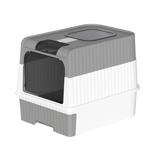 Fully Enclosed Cat Litter Box – Anti-Splash