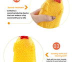 Squeaky Screaming Chicken Pet Toy Funny Molar Chew Rubber Toy Small Large DogPet Squeaker Chew Toys Funny Chicken Puppy1pcs - Image 10