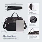 Large capacity Nova Mart baby diaper bag with 18 pockets and thermal pocket, crossbody style for easy organization.