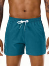 Men's beach sports shorts with elastic waist and double pocket from Nova Mart, ideal for summer beach activities.