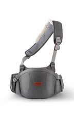 Nova Mart Sunveno adjustable one shoulder baby carrier with padded strap and ergonomic design for comfortable baby carrying.