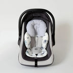Nova Mart newborn stroller seat liner with baby head and neck support cushion for added comfort and safety.