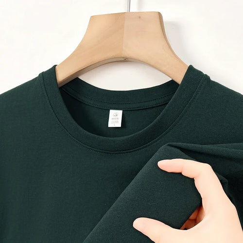 Men's Korean Casual Cotton Round Neck – Soft Cotton