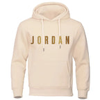 Men's hooded sportswear hoodie by Nova Mart, casual knit polyester pullover with a front pocket and adjustable hood.