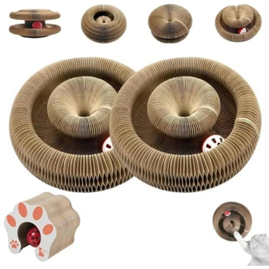 Magic Organ Cat Toy – Foldable Scratcher - Image 1