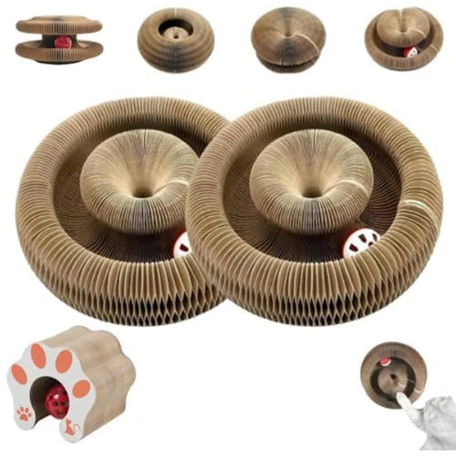 Magic Organ Cat Toy – Foldable Scratcher