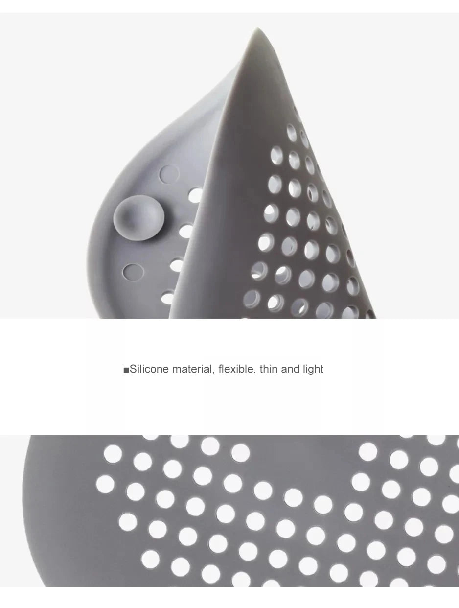 Silicone Sink Strainer, Shower Drain Plug Hair Catcher, Bathtub Kitchen Sink Filter Screen Bathroom Accessories - Image 24