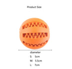 Pet toy Leaky food ball dog play exercise watermelon natural rubber leaky food cleaner teeth grinding elastic toy - Image 6