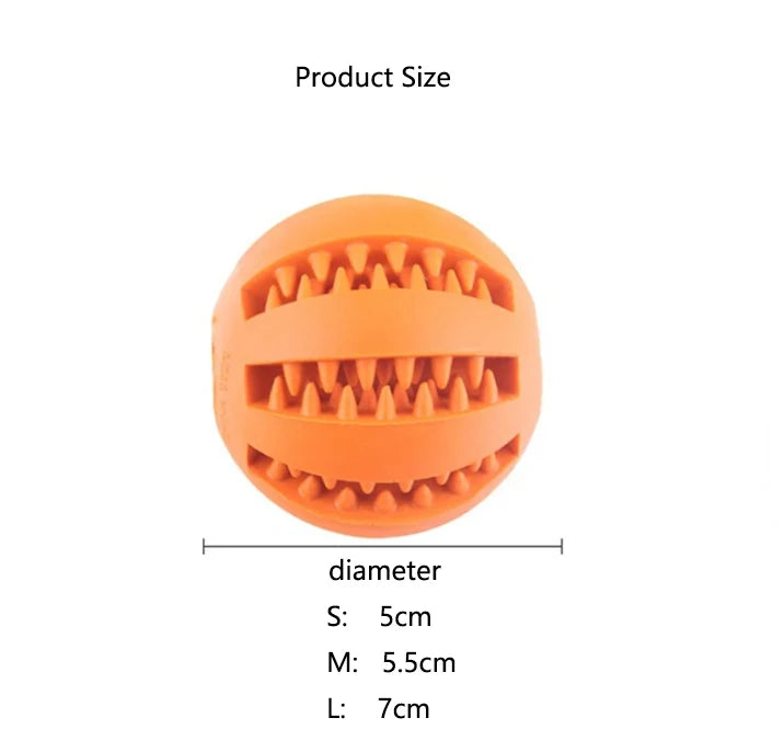 Pet toy Leaky food ball dog play exercise watermelon natural rubber leaky food cleaner teeth grinding elastic toy - Image 6