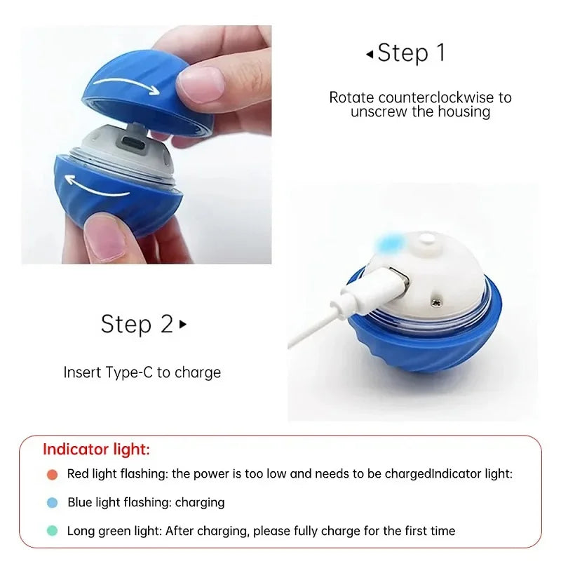 Dog Toy Ball Automatic Moving Bouncing - Image 2