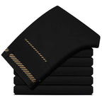 Men's slim fit black suit pants by Nova Mart, tailored formal trousers with a sleek, modern design and classic fit.