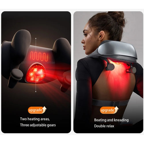 Shiatsu Neck & Shoulder Massager Heat