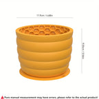 Silicone Slow Feeder Dog Bowl Cup - Anti-Slip Distraction Design for Small To Medium Breeds - Promotes Healthy Digestion - Image 11
