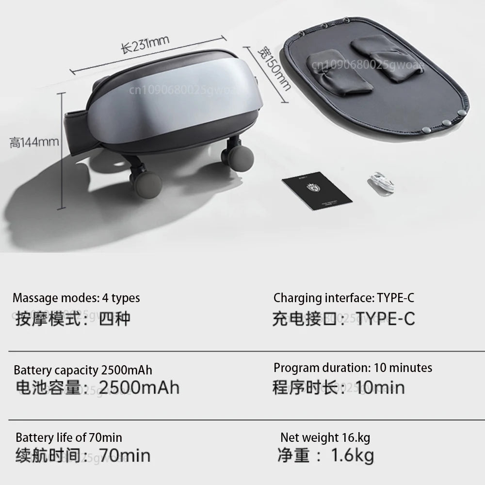 Nova Mart shiatsu neck and shoulder massager with heat therapy, showing the device wrapped around a person's neck for pain relief.