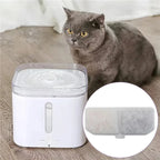 Close-up of the 12pcs Cat Water Fountain Filter Pet, highlighting its advanced multi-layer filtration system for pure, fresh