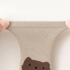 Homefish 6 Pairs Kids Non-Slip Socks – Cute Cartoon M L - Image 5
