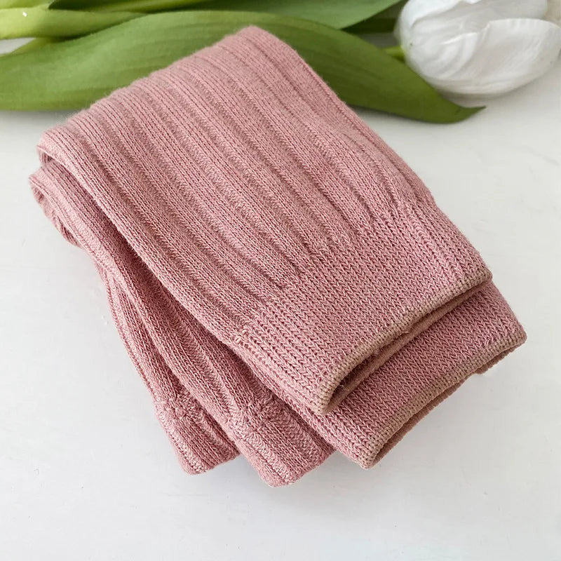Girls Toddler Basic Ribbed Sweater – Cotton - Image 15