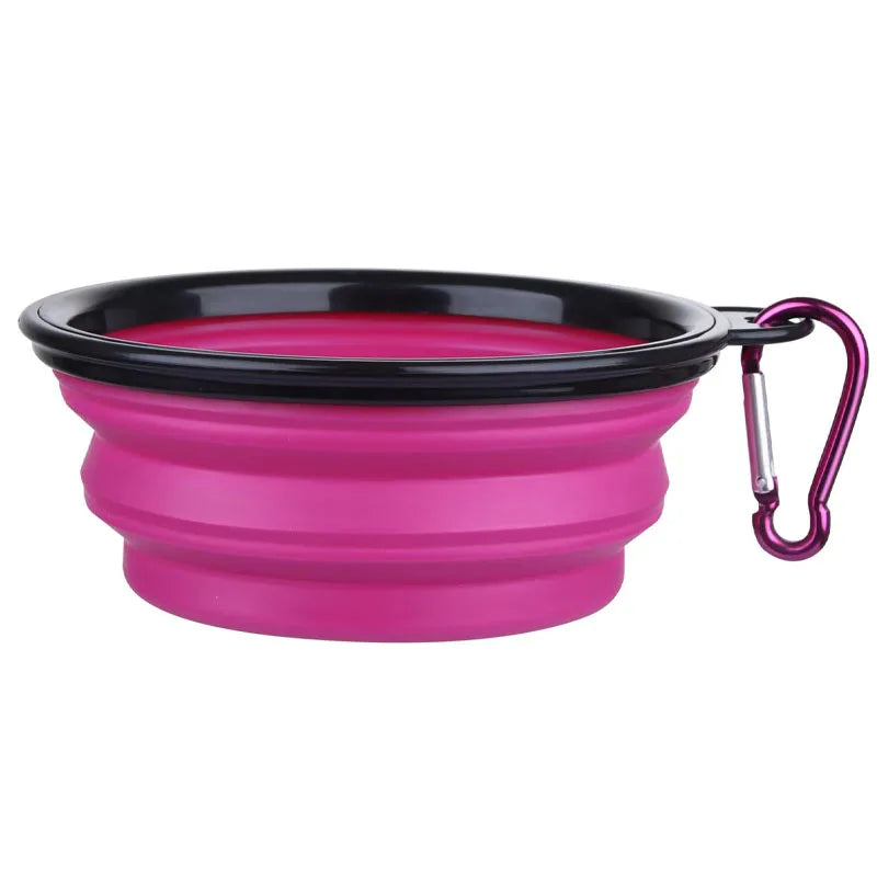 Folding Portable Silicone Dog Feeder – Travel - Image 9