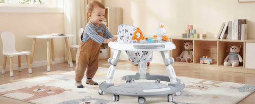 4-in-1 Safety Baby Walker – Versatile Design