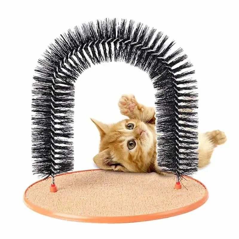 Cat Toy Arch Self Groome – Massage - Image 8