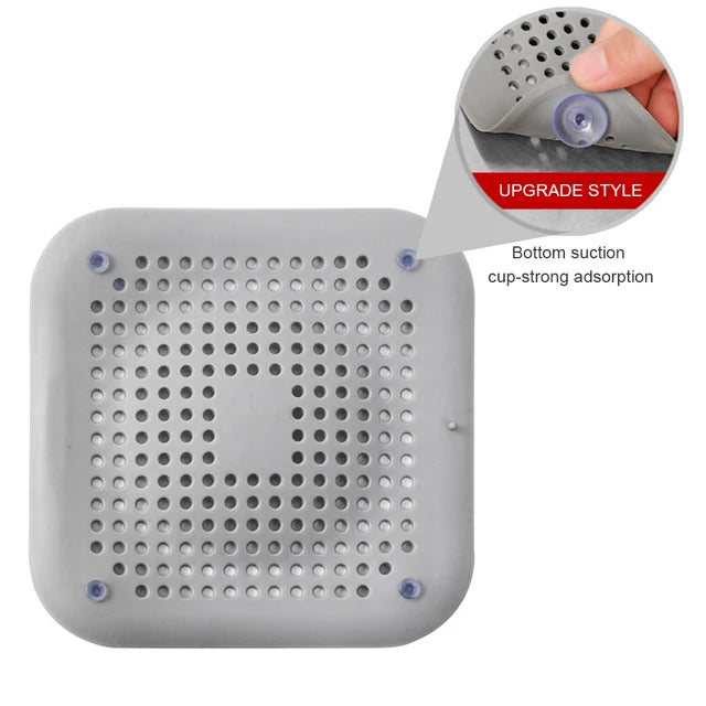 Silicone Sink Strainer, Shower Drain Plug Hair Catcher, Bathtub Kitchen Sink Filter Screen Bathroom Accessories - Image 29