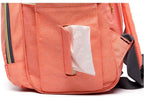 Large capacity Lequeen mummy diaper bag backpack by Nova Mart with multiple compartments, ideal for travel and baby essentials.