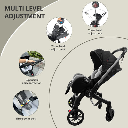 Camping cart Foldable – Two-way Push
